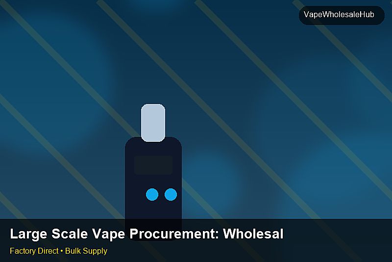 Large Scale Vape Procurement — Large Scale Vape Procurement: Wholesale Price | 2026 Edition photo 1