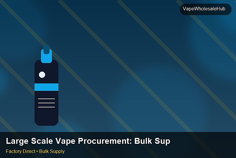 Large Scale Vape Procurement โ Large Scale Vape Procurement: Bulk Supplier Guide | 2026 Edition photo 2
