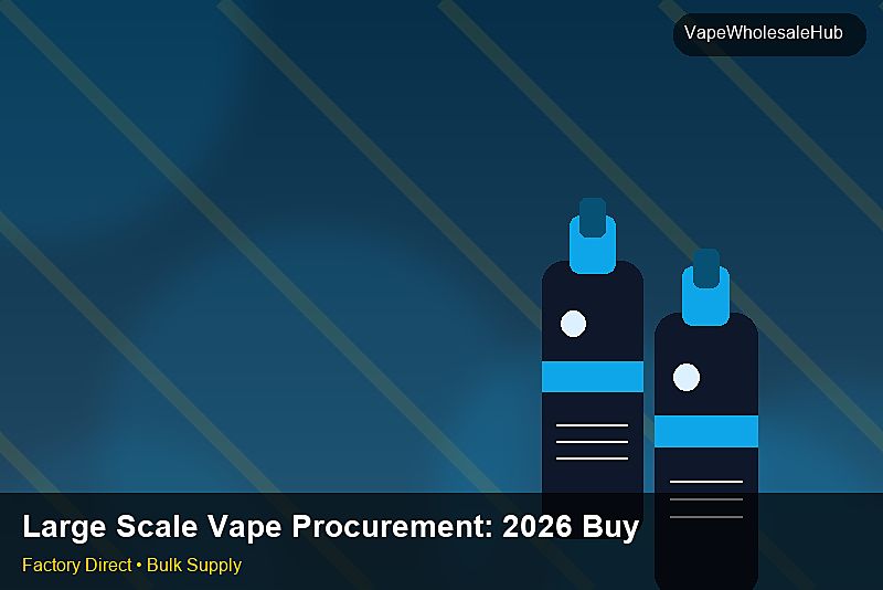 Large Scale Vape Procurement โ Large Scale Vape Procurement: 2026 Buyer's Handbook | 2026 Edition photo 2