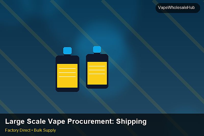 Large Scale Vape Procurement — Large Scale Vape Procurement: Shipping & Logistics | 2026 Edition photo 1