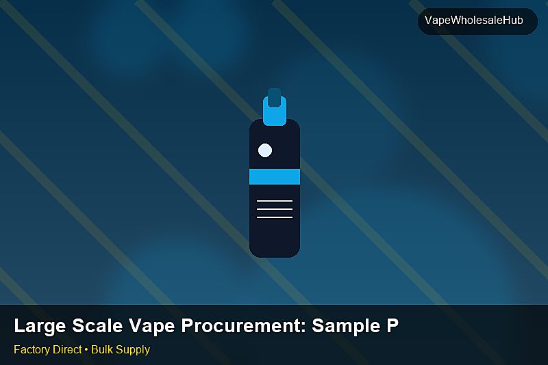 Large Scale Vape Procurement — Large Scale Vape Procurement: Sample Policy | 2026 Edition photo 1