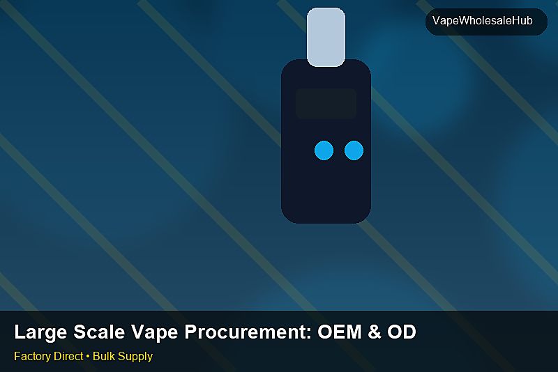 Large Scale Vape Procurement — Large Scale Vape Procurement: OEM & ODM Service | 2026 Edition photo 1