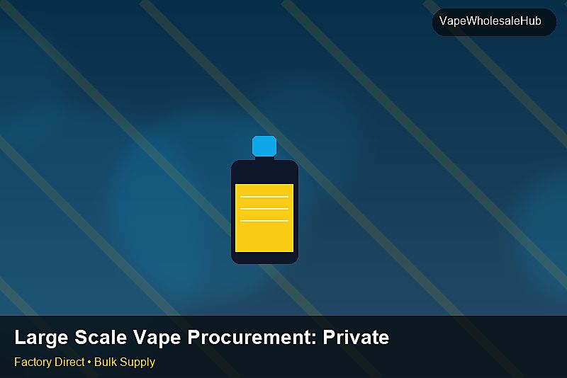 Large Scale Vape Procurement — Large Scale Vape Procurement: Private Label Options | 2026 Edition photo 2