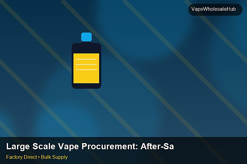 Large Scale Vape Procurement โ Large Scale Vape Procurement: After-Sales Support | 2026 Edition photo 2