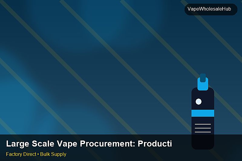 Large Scale Vape Procurement — Large Scale Vape Procurement: Production Capacity | 2026 Edition photo 1