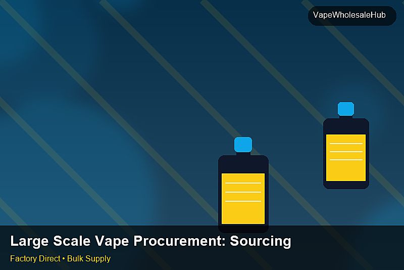 Large Scale Vape Procurement — Large Scale Vape Procurement: Sourcing Workflow | 2026 Edition photo 1