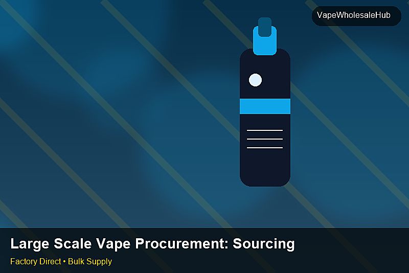 Large Scale Vape Procurement — Large Scale Vape Procurement: Sourcing Workflow | 2026 Edition photo 2