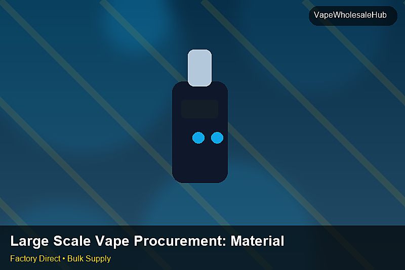 Large Scale Vape Procurement โ Large Scale Vape Procurement: Material & Ingredients | 2026 Edition photo 2