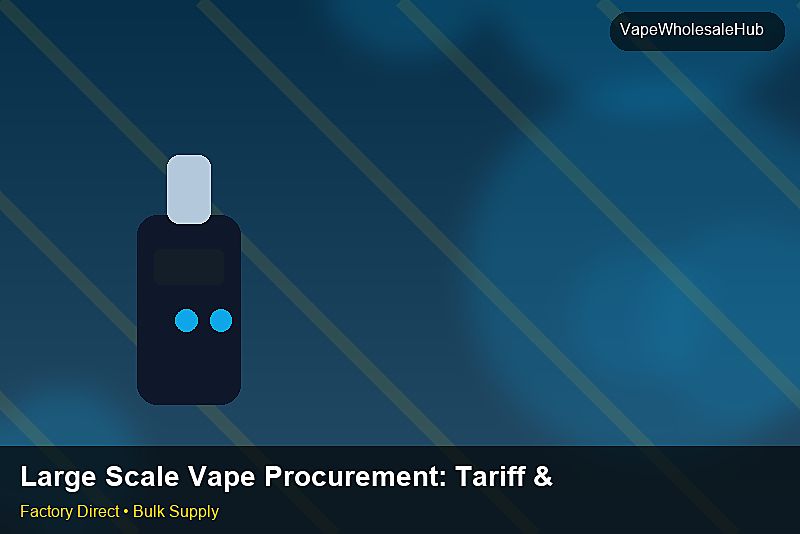 Large Scale Vape Procurement — Large Scale Vape Procurement: Tariff & HS Code | 2026 Edition photo 1