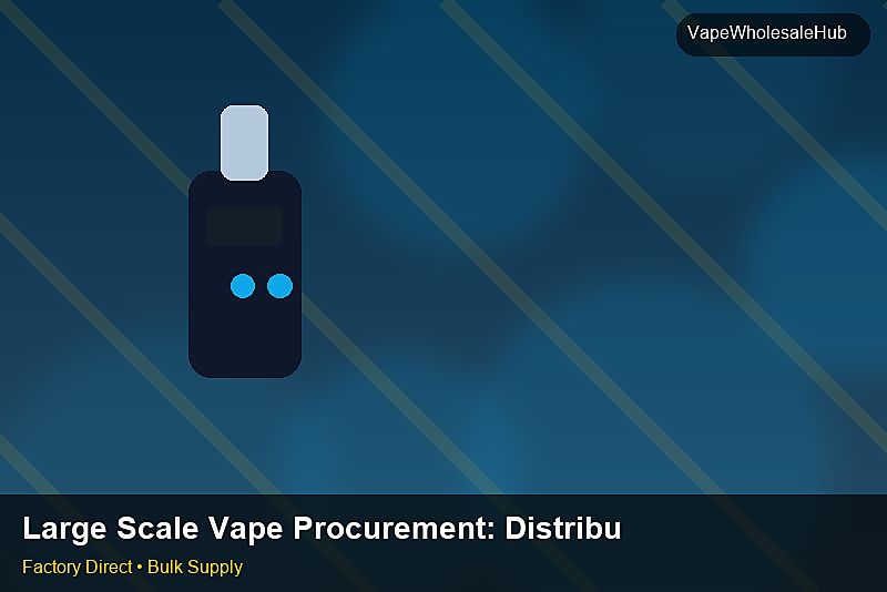 Large Scale Vape Procurement โ Large Scale Vape Procurement: Distribution Channels | 2026 Edition photo 2