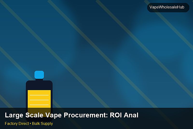 Large Scale Vape Procurement — Large Scale Vape Procurement: ROI Analysis | 2026 Edition photo 1
