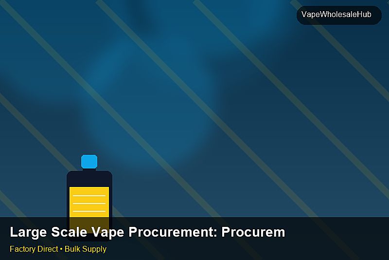 Large Scale Vape Procurement — Large Scale Vape Procurement: Procurement Checklist | 2026 Edition photo 1