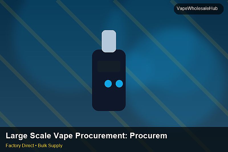Large Scale Vape Procurement โ Large Scale Vape Procurement: Procurement Checklist | 2026 Edition photo 2